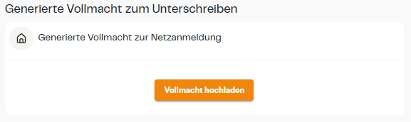 EKD Kundenportal Netzbereiber Vollmacht hochladen