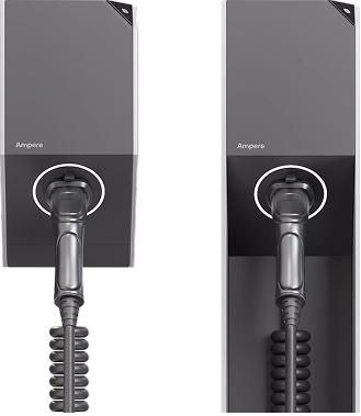 Nahaufnahme der Wallbox von EKD Ampere.ChargePro