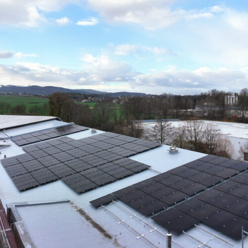 Solar-Großanlage bem Bau Bildung Sachsen e.V. in Bautzen