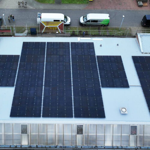 Solar-Großanlage bem Bau Bildung Sachsen e.V. in Bautzen
