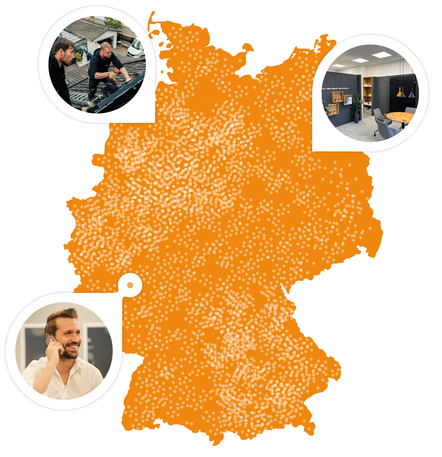 EKD ist für Sie Deutschlandweit vertreten. Mit Beratung, Montage & Showrooms.